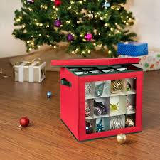 Honey Can Do Small Ornament Storage Cube Kohls In 2020 Ornament Storage Holiday Storage Christmas Ornament Storage