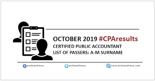 Eileen baral is on facebook. A M List Of Passers October 2019 Cpa Board Exam Result Prc Board News