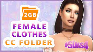 The sims 4 studio is an unofficial external program used to make mods for the sims 4. Female Clothes Shoes Cc Folder 2gb The Sims 4 Create A Sim Mods Folder Free Download Youtube