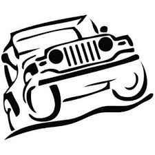Black And White Jeep Stickers Jeep Decals Jeep Art Jeep Drawing Jeep Decals