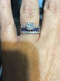 My Thin Blue Line Wedding Ring Blue Wedding Band Police Wedding Cop Wedding