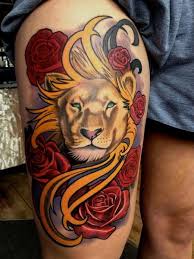 Tattoo S For New School Lion Tattoo Designs Lion Tattoo Design Mens Lion Tattoo Lion Tattoo