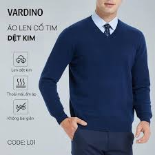 Mẫu áo len nam trung niên cao cấp | Áo len nam trung tuổi Đẹp