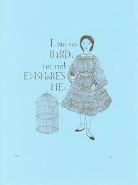 I am a free human being with an. Charlotte Bronte Jane Eyre Gocco Print By Yardia I Am No Etsy Jane Eyre Quotes Jane Eyre Book Quotes