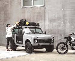 lada niva 4x4 custom by vagabund moto tractionlife niva 4x4 custom bmw