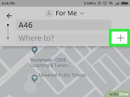 كيفية اختيار عدة وجهات باستخدام تطبيق أوبر 14 خطوة صور توضيحية