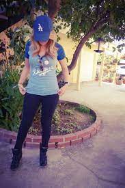 Pin By Stephanie On My Fashion Dodgers Outfit Gaming Clothes Hats For Women