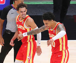 Atlanta hawks and philadelphia 76ers takes part in the championship nba, usa. Playoff Bound Hawks Clinch 1st Postseason Berth Since 2017 Wilmington News Journal