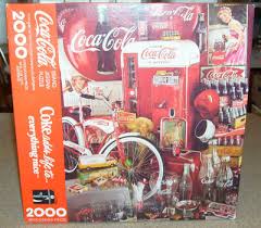 Narcotics considered as a group. 1991 Springbok Coca Cola 2000 Piece Jigsaw Puzzle Antique Price Guide Details Page