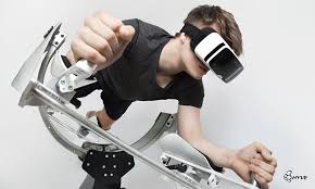 Virtual Reality Gym Brings All The Benefits Of A Strenuous Workout Virtual Reality Technology Virtual Reality Design Augmented Virtual Reality