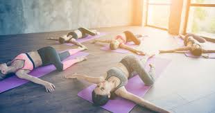 Supine Spinal Twist Supta Natarajasana The Art Of Living