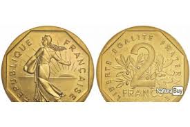 Euro monnaie rare et de collection : Monnaie France 2 Francs Semeuse 1983 Or Pl Edition Limitee Tres Rare Monnaies 6301783