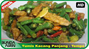 Tumis Kacang Panjang Dan Tempe Resep Masakan Indonesia Rumahan Simpel Re Resep Masakan Asia Resep Masakan Indonesia Resep Masakan