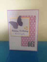 Birthday Card For 16 Year Old Boy A 16th Birthday Card Birthday Cards 16th Birthday Card Girl Birthday Cards
