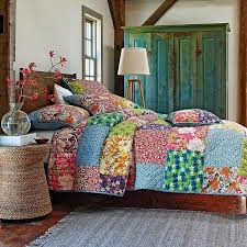 Eye For Design Decorating In Patchwork Chic Bedroom Quilts Home Decor Decor