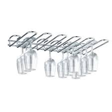 Paderno World Cuisine Chromed Steel Wall Mounted Glass Rack Paderno World Cuisine Http Www Amazon Com Dp B000ecqe Glass Rack Wine Glass Rack Wine Glass Shelf