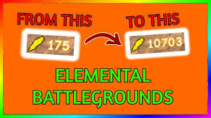 See codes in a table. How To Get Shards Quickly In Elemental Battlegrounds Roblox