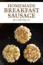Homemade Breakfast Sausage Recipe Recipe Homemade Breakfast Sausage Breakfast Sausage Recipes Homemade Breakfast