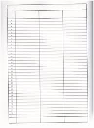10 Best Images Of Printable Blank Charts With Columns 4 3