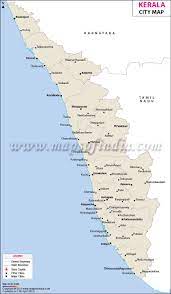 Cok) is located near the town of nedumbassery, close to kochi. Cities In Kerala Kerala City Map