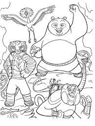 Kung fu panda coloring pages for kids. Kung Fu Panda Coloring Pages 100 Pictures Free Printable
