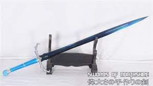 Brisingr Hand Forged 1095 High Carbon Steel Red Blade Battle Ready Replica Sword In 2021 Replica Swords Sword Eragon