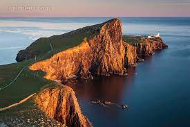 Neist point lighthouse is a lighthouse located on neist point on the isle of skye in scotland. Neist Point Lighthouse Isle Of Skye Schottland
