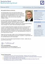 Hier findest du alle adressen, telefonnummern und öffnungszeiten von deutsche bank filialen in mannheim. Sehr Geehrte Damen Und Herren Die Deutsche Bank Ist Gut Durch