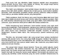 Gunakan bahasa yang ringkas dan padat. Contoh Soalan Karangan Bahasa Inggeris Tahun 4 Viral Blog O