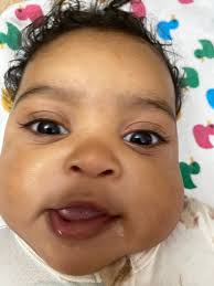 Today at 10:32 am Amina and I welcomed baby Zendaya Marie Roper. She weighs  7lb 1oz and is 20 inches long. Amina was so sweet and loving and even told  the team