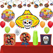 Coco birthday decoration ideas | birthday decorations. Coco Party Supplies Pack And Balloon Decoration Kit Walmart Com Walmart Com
