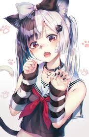 Typically, in anime, characters with red eyes or hair are known to have a firey personality and are usually very mischievous. Moe Neko Loli 1084 Devilchan