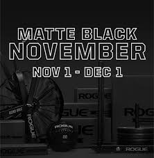 Rogue Fitness Matte Black Fri November As Many Reviews As