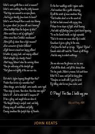 Sleep And Poetry John Keats Keats Poems Poetry John Keats