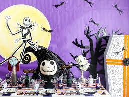 Independent art hand stretched around super sturdy wood frames. The Nightmare Before Christmas Diy Backdrop Fun365