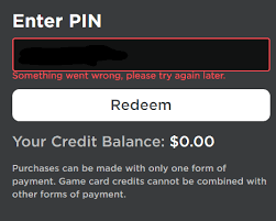 You need to enable javascript to run this app. Somewhat Fixed I Cannot Redeem Roblox Cards On The Website Website Bugs Devforum Roblox