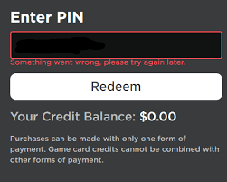 What are roblox gift card codes? Somewhat Fixed I Cannot Redeem Roblox Cards On The Website Website Bugs Devforum Roblox
