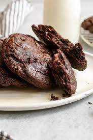 Double Chocolate Cookies Recipe Recipe Double Chocolate Cookies Chocolate Cookies Chocolate Cookie Recipes