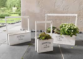 Pflanzer Flowers Plants 3er Set Holz Pflanzgefass Pflanzgefasse Pflanzen