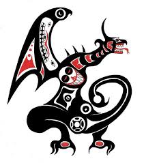 Northwest Coast Art Dragon Google Search Art Northwest Coast Wyvern
