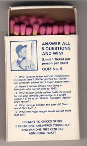 Florida maine shares a border only with new hamp. Number 5 Type Collection 1978 Memphis Chicks Baseball Match Box 5 Team Trivia