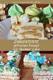 Einfaches Rezept Fur Leckere Zahlentorte Zahlenkuchen Selber Backen Und Dekorieren Number Cake Aus Honigteig Zahlentorte Za In 2020 Rezepte Leckere Torten Lecker