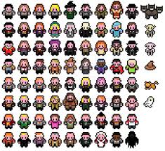Pixel Harry Potter Sprites By Mudkat101 On Deviantart Harry Potter Perler Beads Cross Stitch Harry Potter Harry Potter Valentines