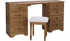Pine dressing table with two short drawe. Buy Argos Home Nordic 8 Drawer Dressing Table Stool Pine Dressing Tables Argos