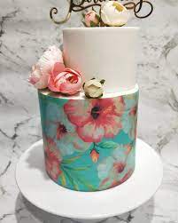 Edible Image Cake Wrap Tropical Print Edible Image Cake Cake Wraps Edible Print Cake