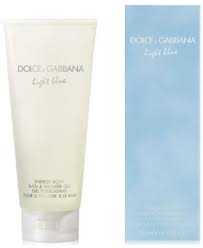 Dolce Gabbana Light Blue Energy Body Bath Shower Gel 6 7 Oz Blue Perfume Light Blue Perfume Perfume