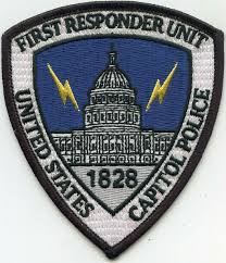 The us capitol area has been locked down after a person, who appeared to be carrying a knife, rammed his vehicle into two police officers, injuring both and leaving one in serious condition. Washington Dc Us Capitol Police Department First Responder Unit Patch Police Badge Patches Police