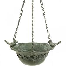 Familienbetrieb mit tradition ,kunde ist könig. Vogeltranke Hangend Vogelbad Garten Antik Optik Grau Weiss H47cm 562140 000 836 Preiswert Online Kaufen