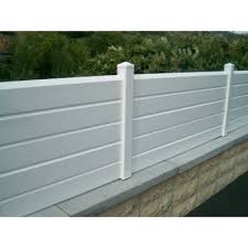 Cloture Perisienne Ht980mm 2panneau Pvc Et Comp Cloture Pvc Cloture Panneau Cloture Pvc