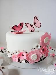 I then placed it on the fondant, rolled over it which then left a slight. Wein Und Rosen Butterfly Cakes Pink Cake Beautiful Cake Pictures